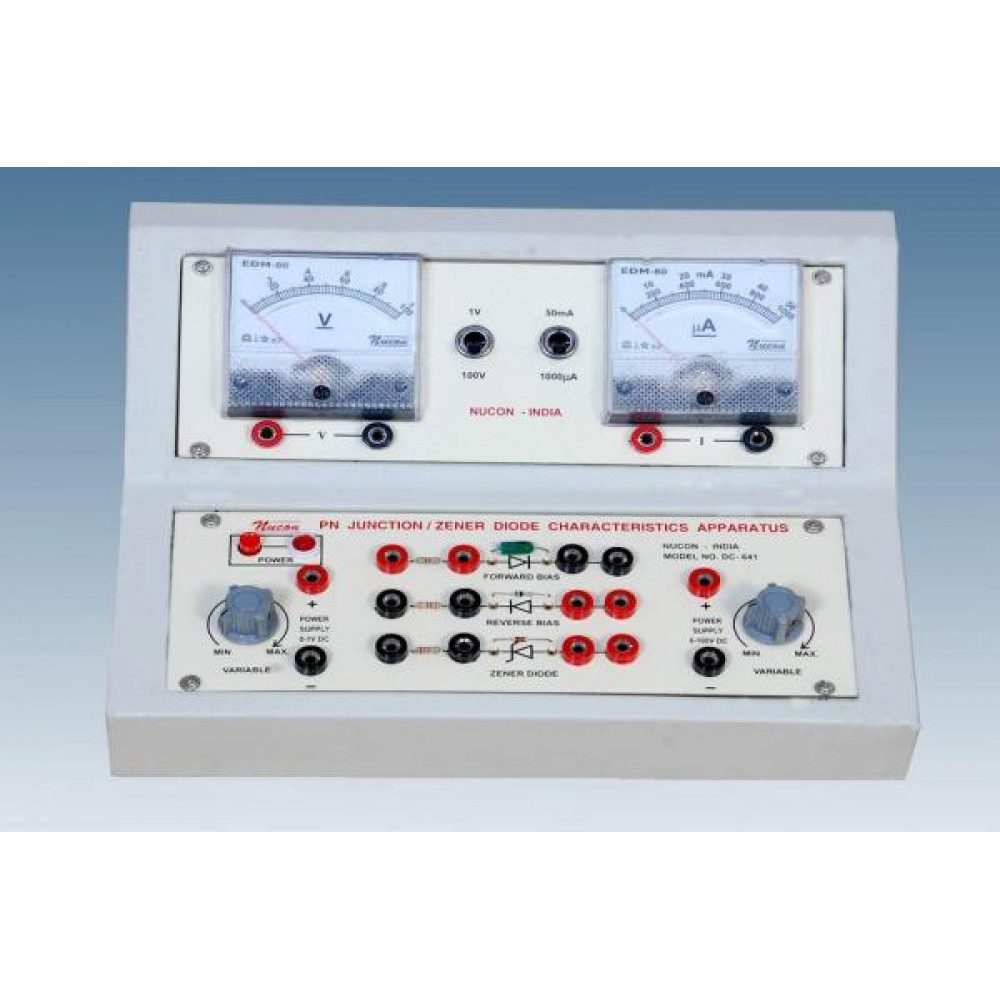 Characteristics of P – N junction diode and Zener diode