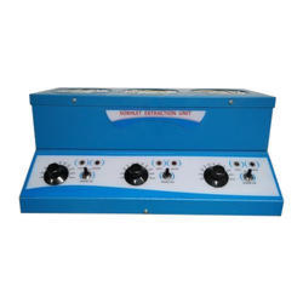 SOXHLET EXTRACTION UNIT with glass parts and clamp unit of 3 test