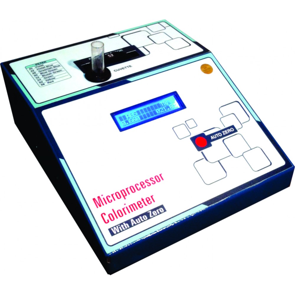 Microprocesser Based  Colorimeter  with Auto Zero