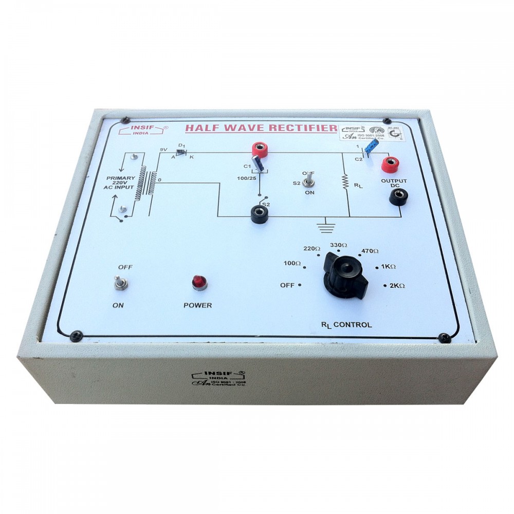 Half Wave Rectifier Apparatus.