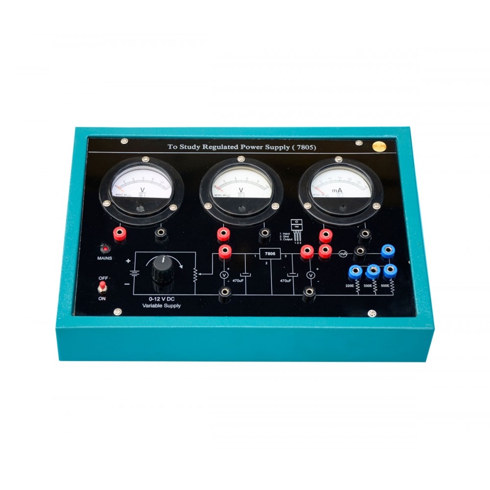 To study regulated power supply.