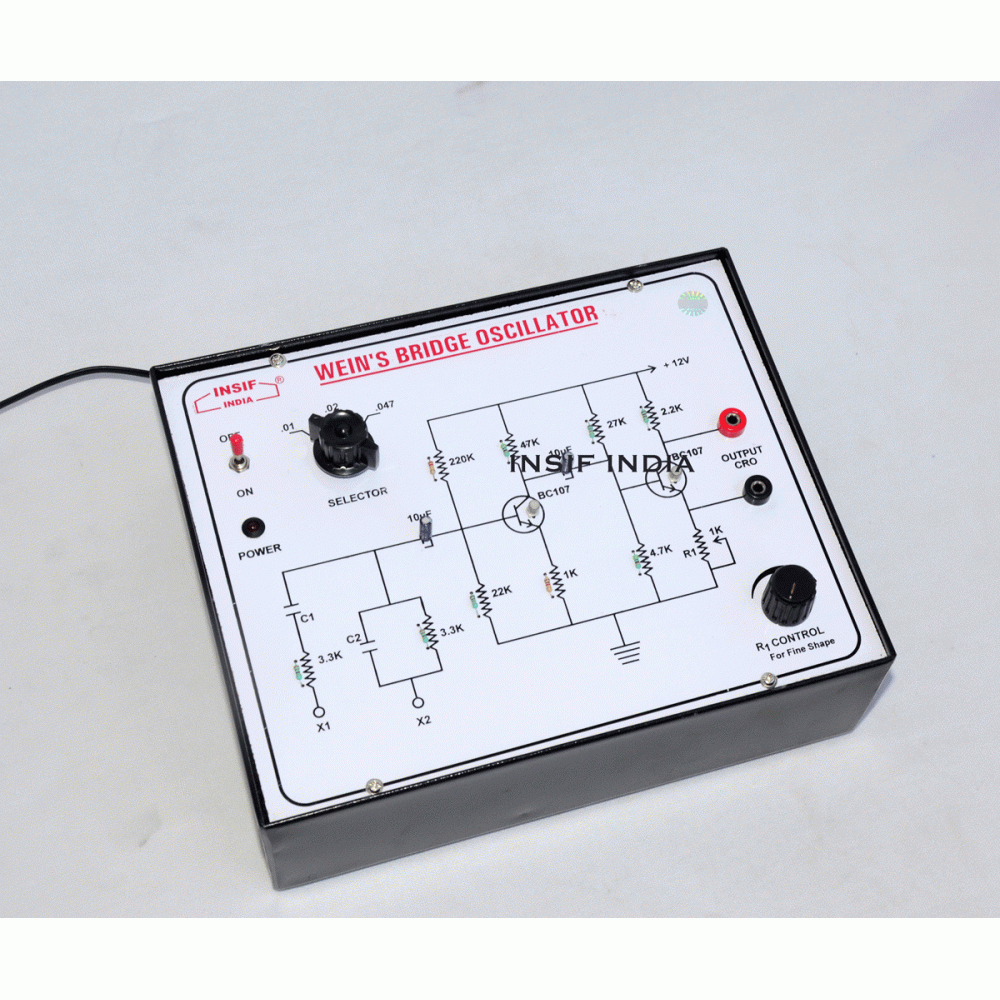 Wein Bridge oscillator Trainer Kit