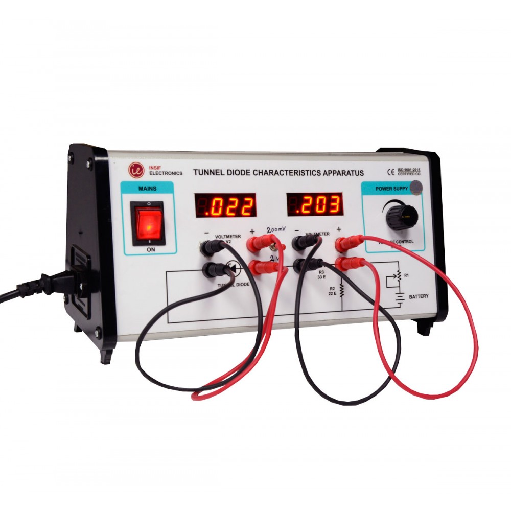 Tunnel Diode characteristics Apparatus.