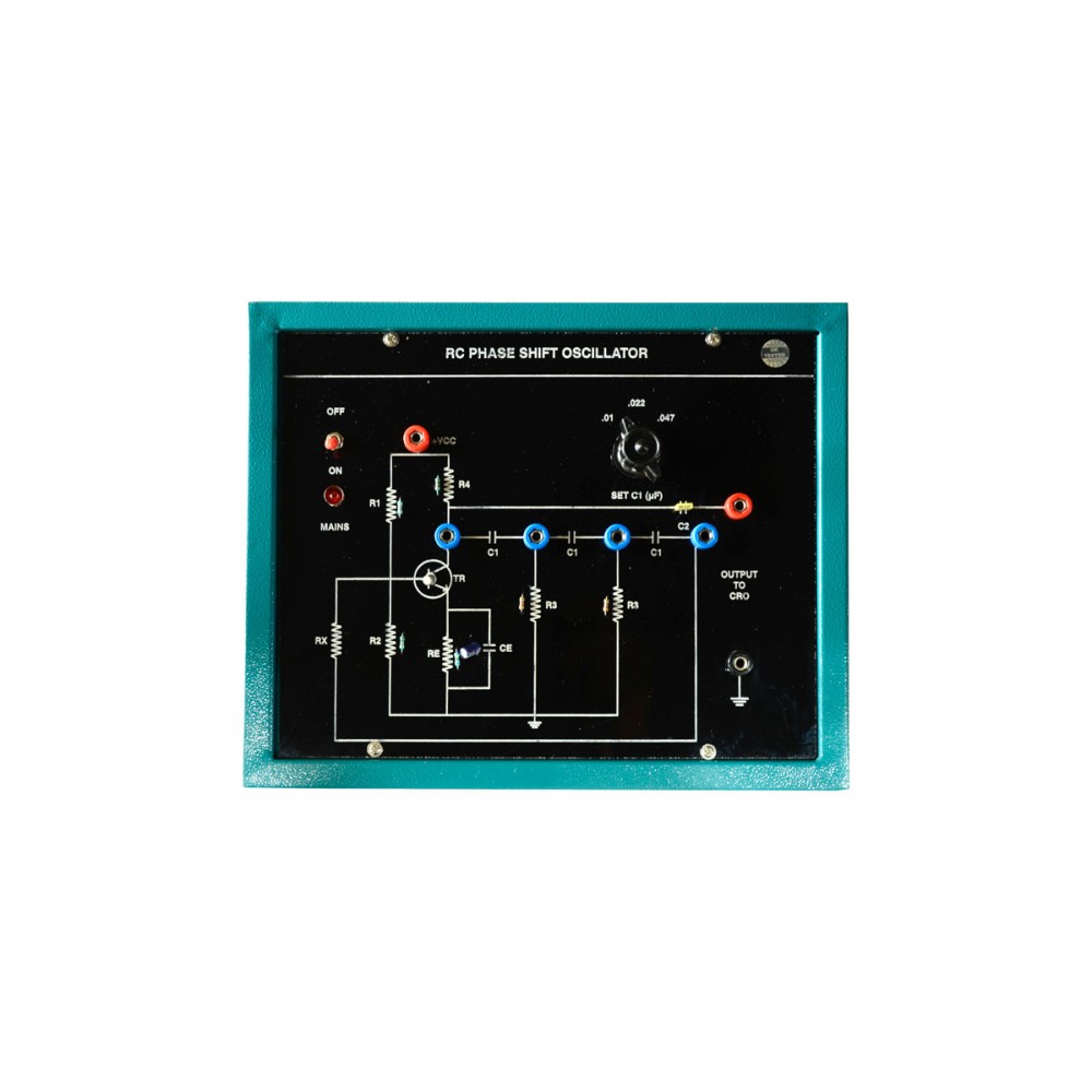 Phase shift oscillator – Construction and frequency determination