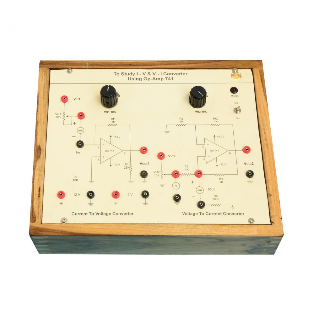 Study of OP- Amp as V to I & I to V  Convertor	