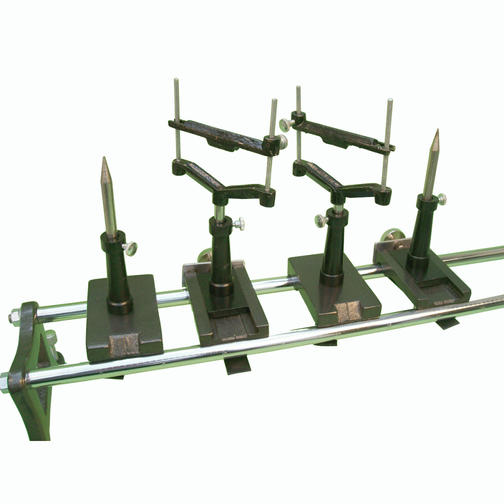Optical Bench Double Rod	  M.S Chromed Rods Full Shapered P-840B 