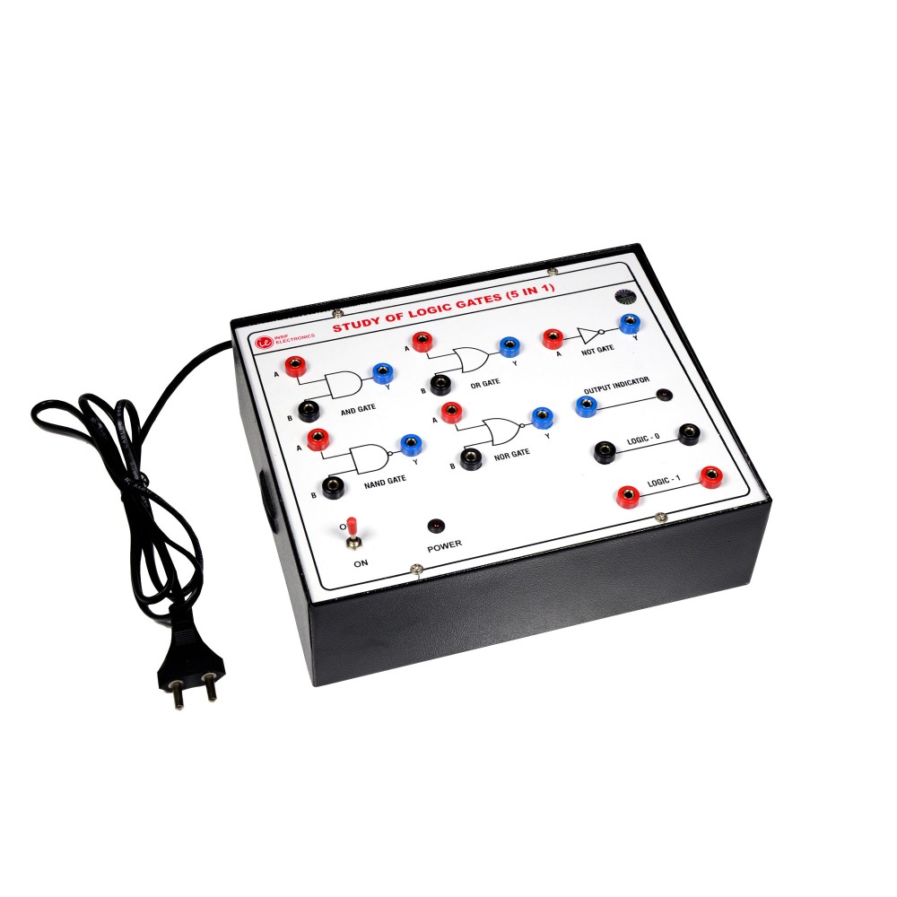  Study of logic gates using ICs