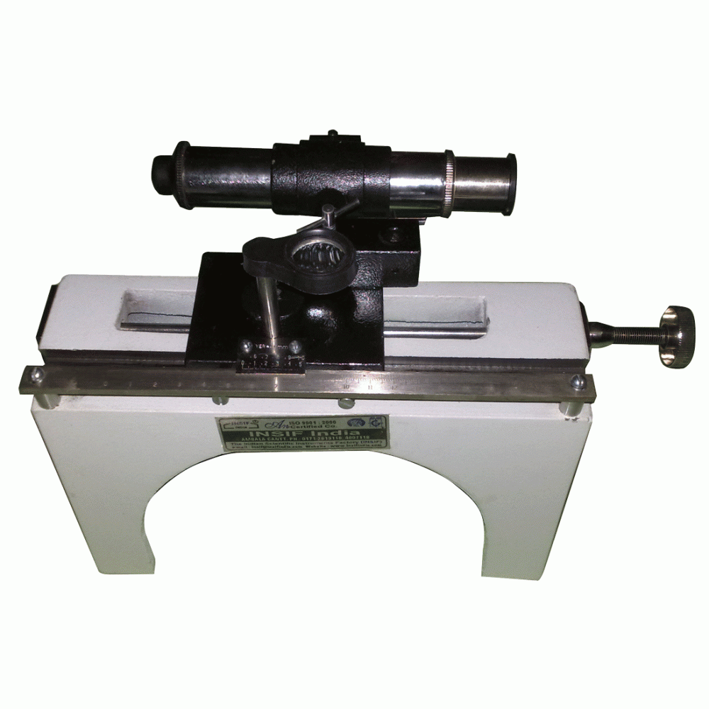 NEWTON'S ring SIX POSITION VERNIER MICROSCOPE (X and Z Motion)