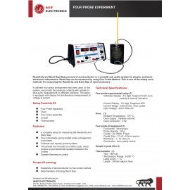 Four Probe Apparatus
