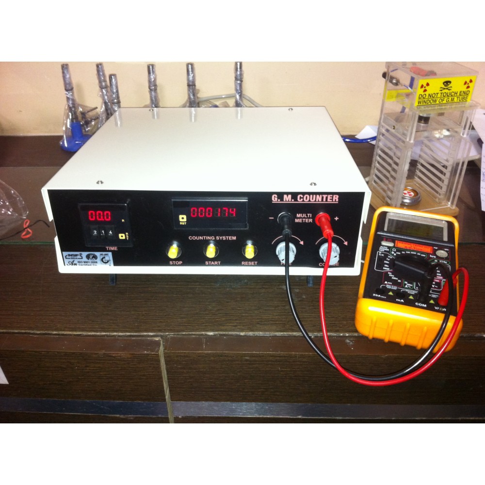  Dead time of Gieger Muller Counter (single source)